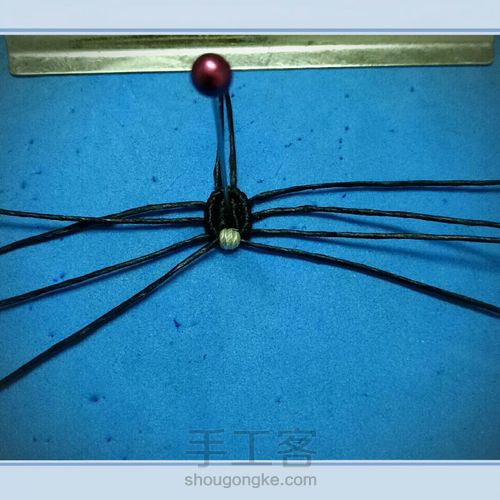 百搭吊坠花头 第10步