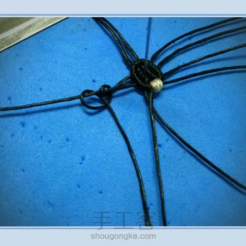 百搭吊坠花头 第11步