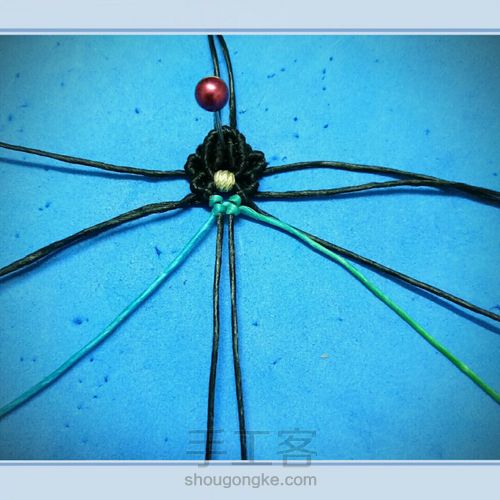 百搭吊坠花头 第18步