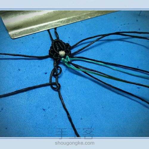 百搭吊坠花头 第19步