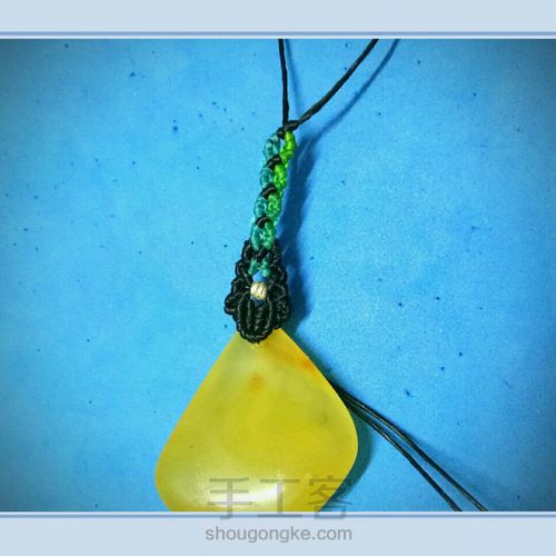 百搭吊坠花头 第28步