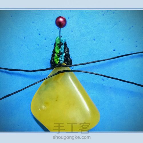 百搭吊坠花头 第29步