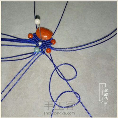 南红小富甲手绳 第32步