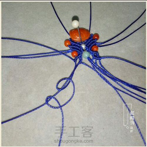 南红小富甲手绳 第47步