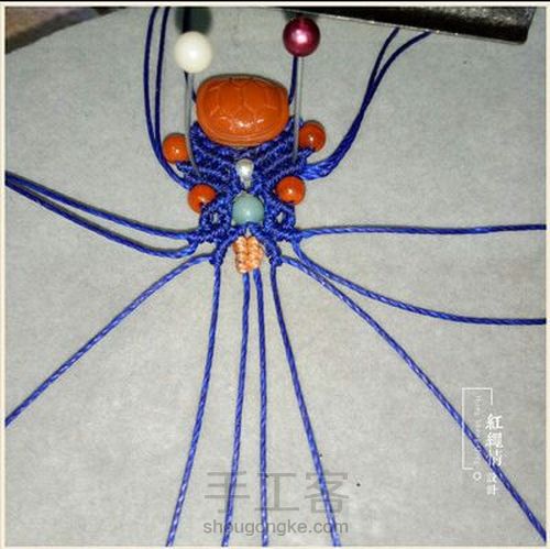 南红小富甲手绳 第57步