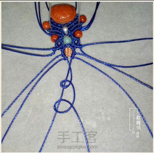 南红小富甲手绳 第59步