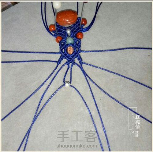 南红小富甲手绳 第70步