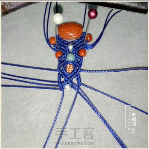 南红小富甲手绳 第72步