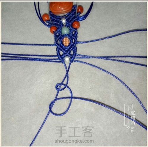 南红小富甲手绳 第73步