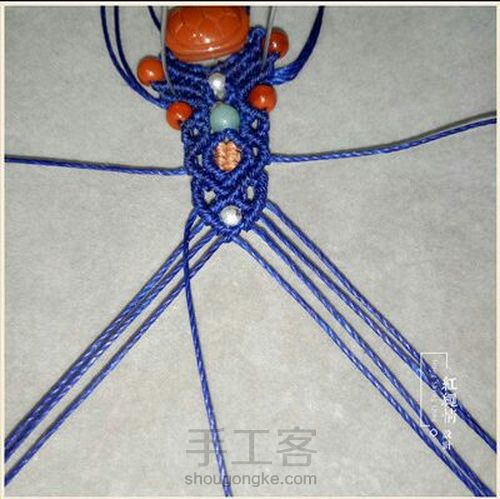 南红小富甲手绳 第74步