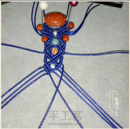 南红小富甲手绳 第77步