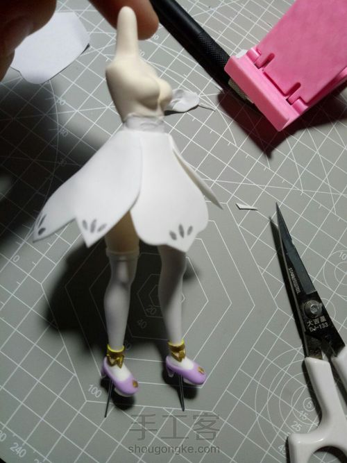 王者荣耀小乔纯白花嫁 第25步