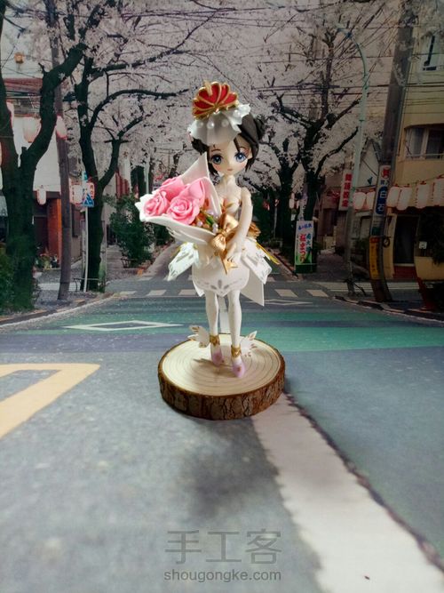 王者荣耀小乔纯白花嫁 第45步