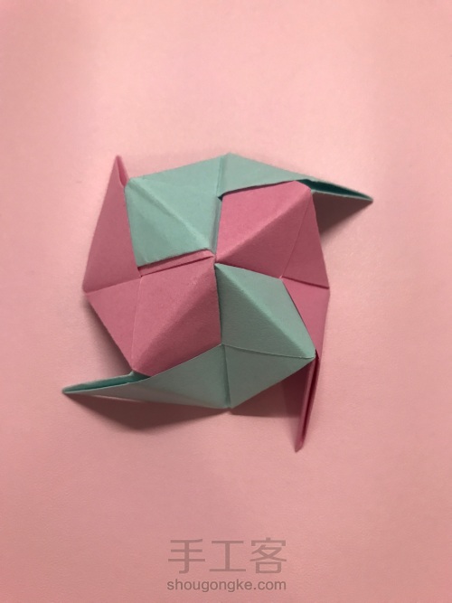 组合折纸系列5 第2步