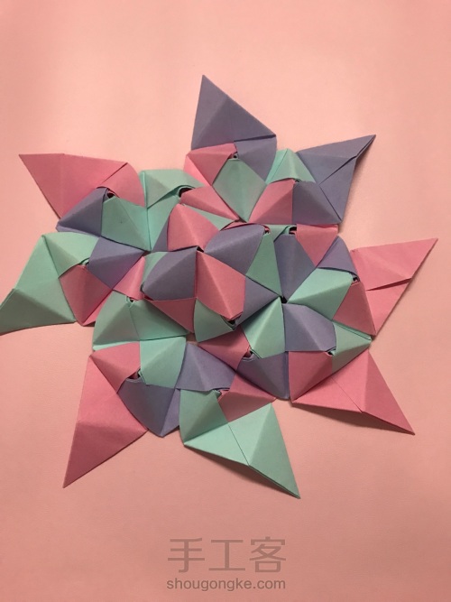 组合折纸系列5 第6步