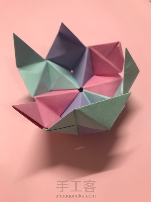 组合折纸教程4 第4步