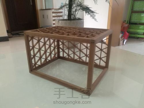 中式抽纸盒(组子细工＋榫卯） 第3步