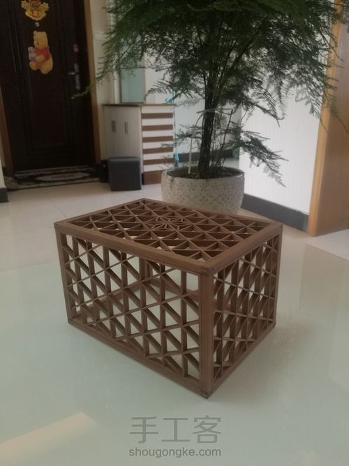 中式抽纸盒(组子细工＋榫卯） 第5步