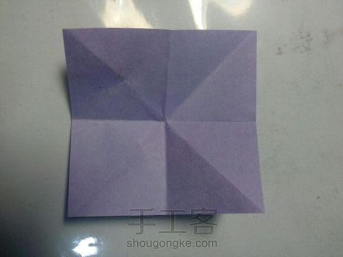 来自童年的千纸鹤 第1步