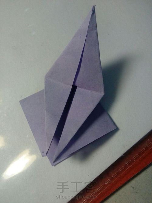 来自童年的千纸鹤 第3步