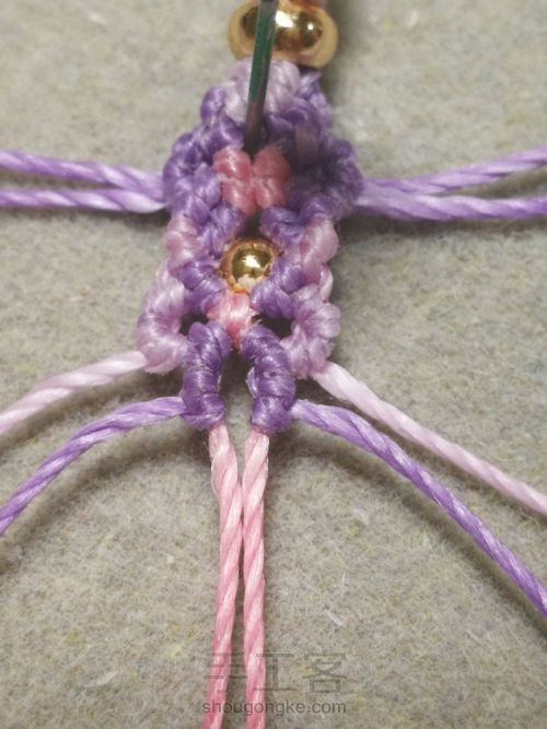 紫龙晶单珠手绳 第28步