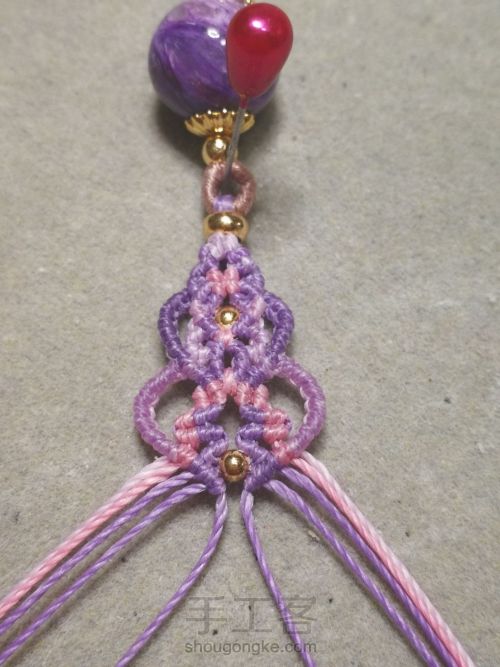 紫龙晶单珠手绳 第40步