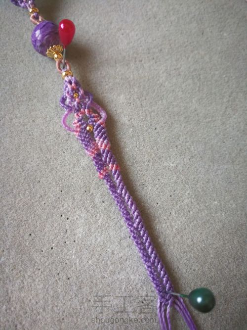 紫龙晶单珠手绳 第42步