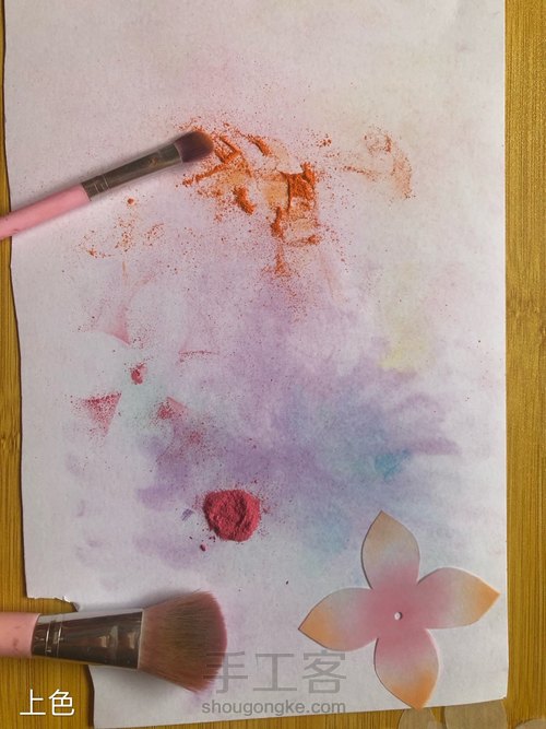 简易热缩无尽夏发簪 第4步