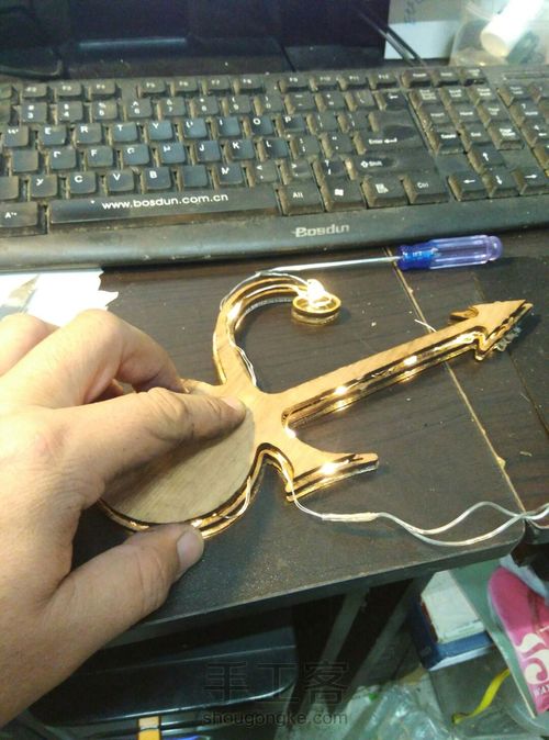 发光吉他灯制作教程 第8步