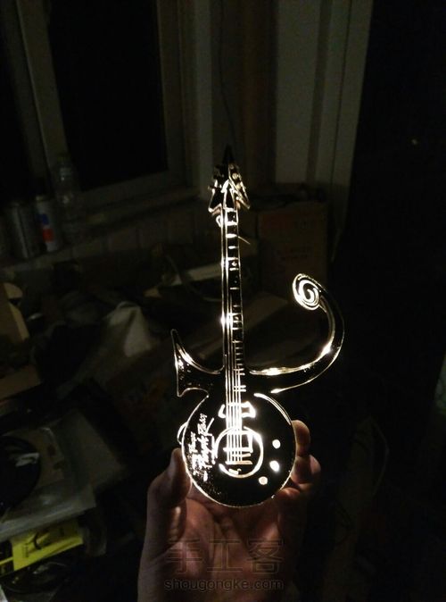 发光吉他灯制作教程 第10步