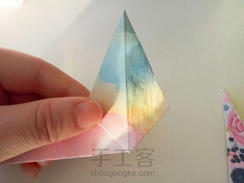 立体五角星 第14步