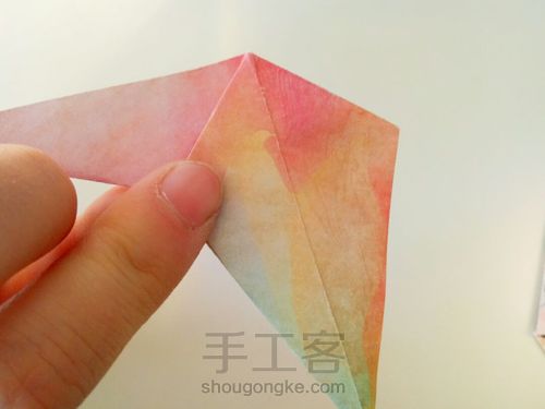 立体五角星 第15步