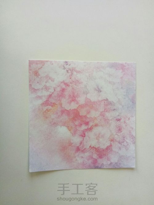 立体五角星 第2步