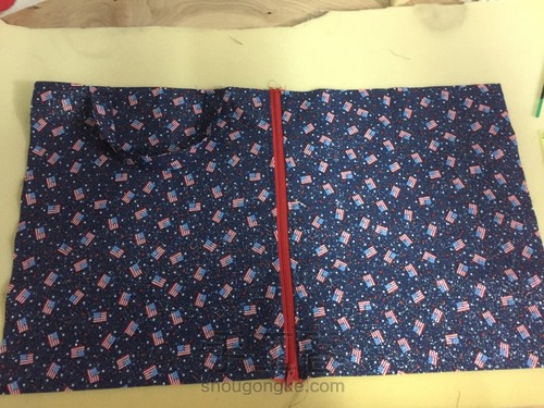 布艺文件袋教程 第4步