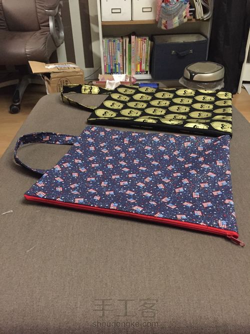 布艺文件袋教程 第8步