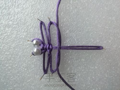 红绳蜻蜓diy 第12步