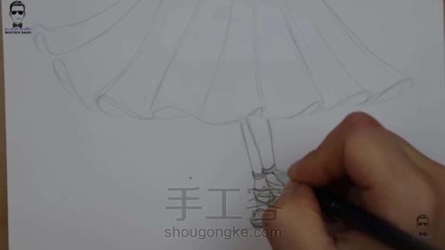 红裙子服装设计基础教程1 第30步