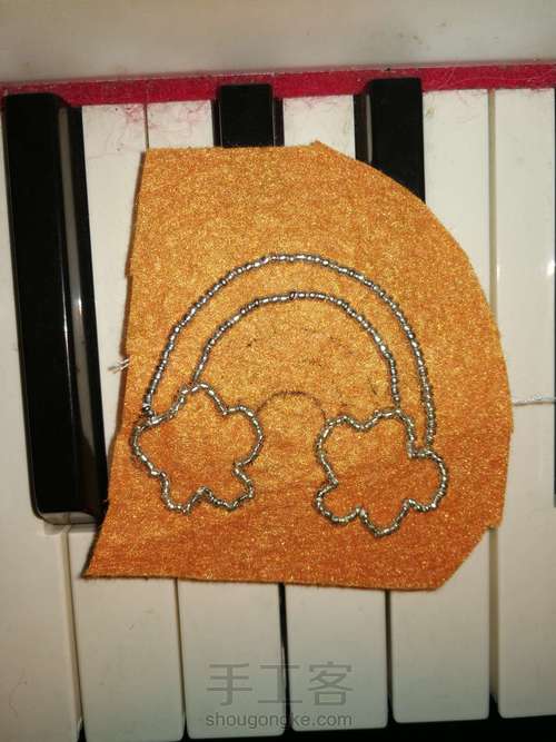 彩虹🌈胸针 第2步