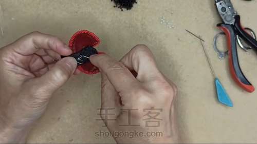 瓢虫胸针 第17步