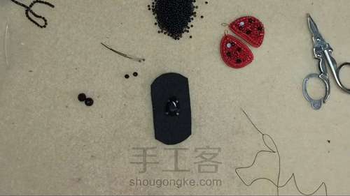 瓢虫胸针 第9步