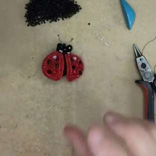 瓢虫胸针