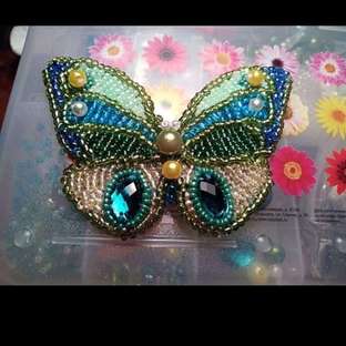 蝴蝶胸针