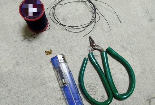 简单的小花戒指 第2步
