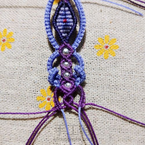 菱香…项链绳 第18步