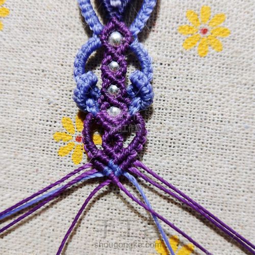 菱香…项链绳 第19步