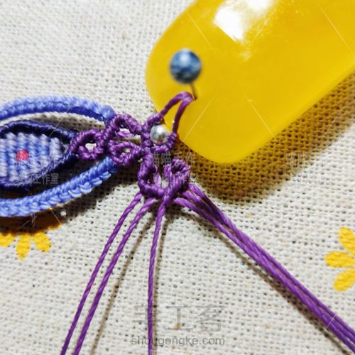 菱香…项链绳 第21步