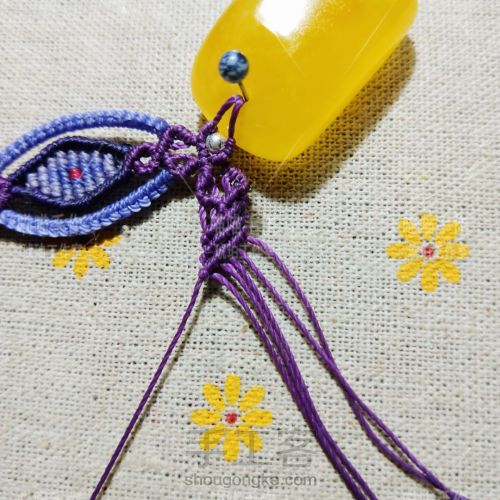 菱香…项链绳 第22步