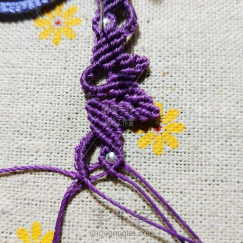 菱香…项链绳 第30步