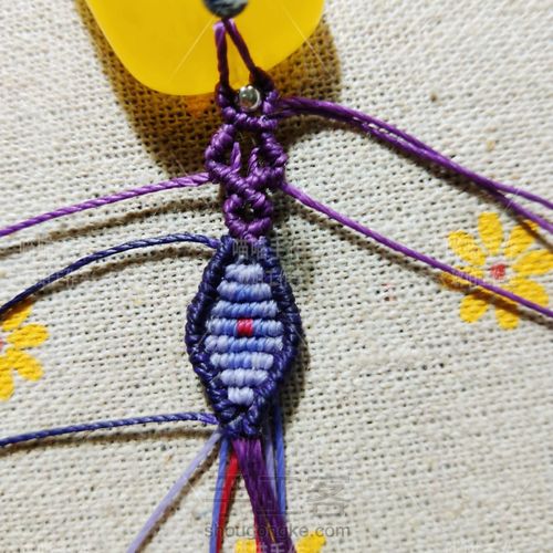 菱香…项链绳 第8步