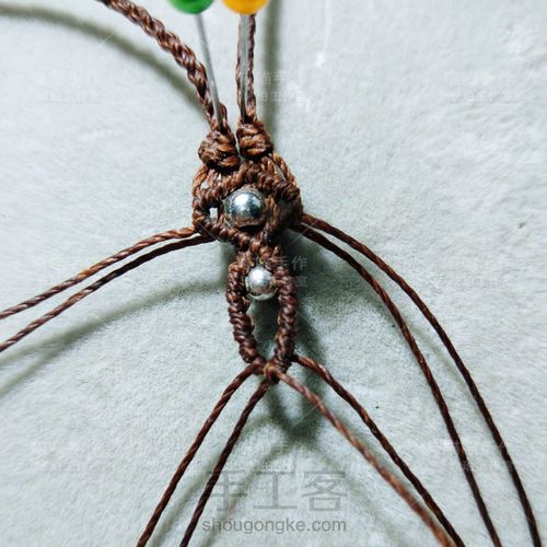 四股合并尾扣 第4步